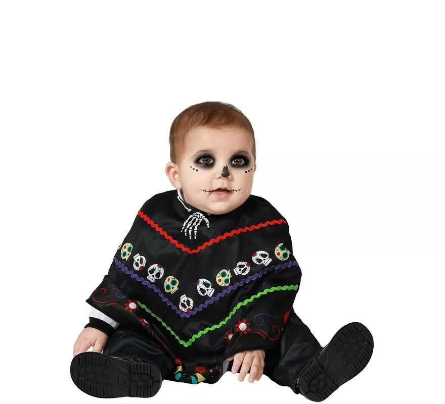 Translation missing: fr.Disfraz de Poncho Señor Catrin para bebé y niño