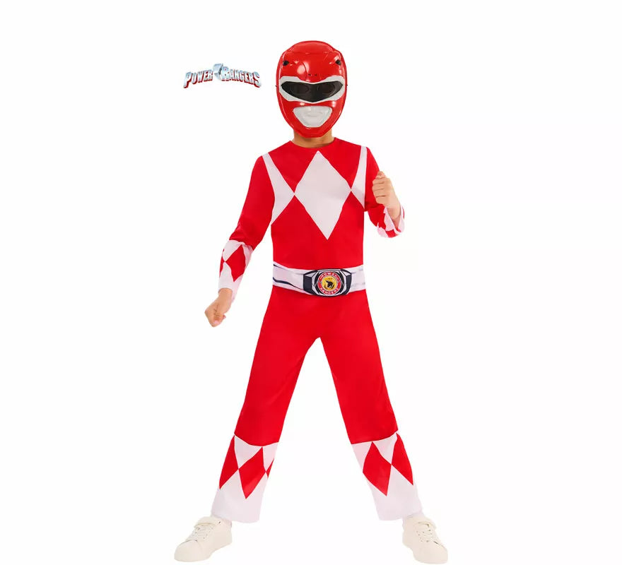Disfraz de Power Ranger Rojo para niño