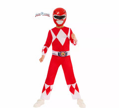 Costume de pouvoir Ranger rouge pour garçons