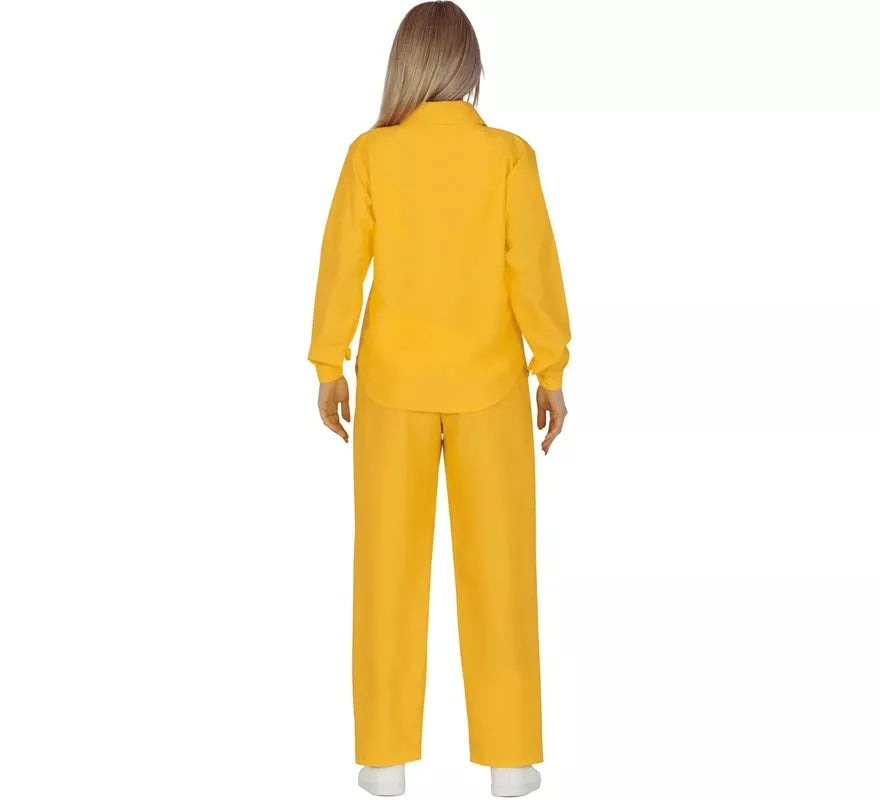 Translation missing: fr.Disfraz de Presa Amarillo para mujer