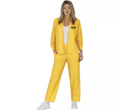 Presa costume jaune pour les femmes