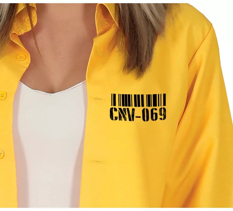 Translation missing: fr.Disfraz de Presa Amarillo para mujer