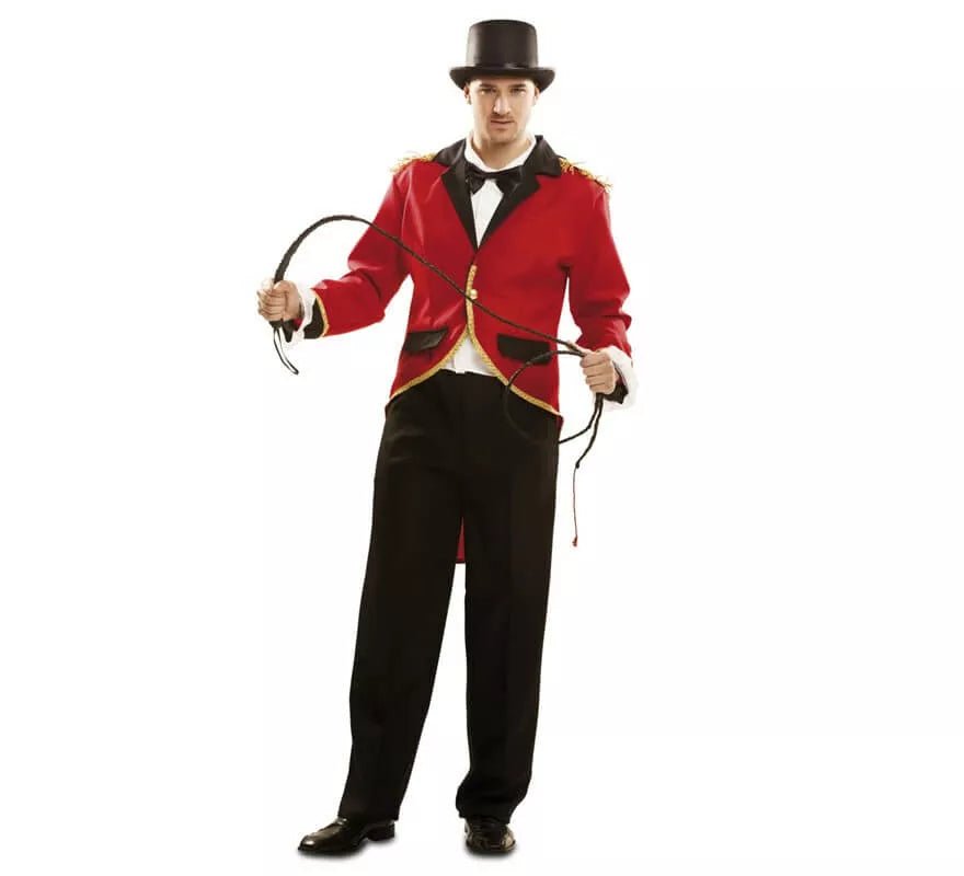 Translation missing: fr.Disfraz de Presentador De Circo Oro para hombre