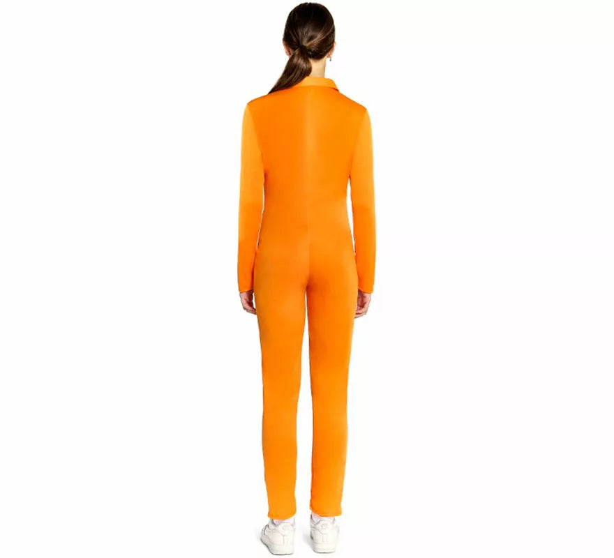 Disfraz de Presidiaria naranja para mujer