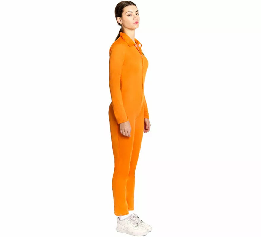 Translation missing: fr.Disfraz de Presidiaria naranja para mujer