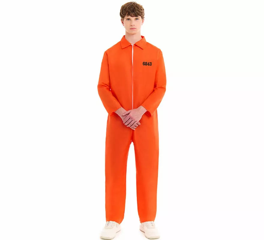 Translation missing: fr.Disfraz de Preso naranja para hombre