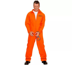 Costume de prisonnier orange pour homme