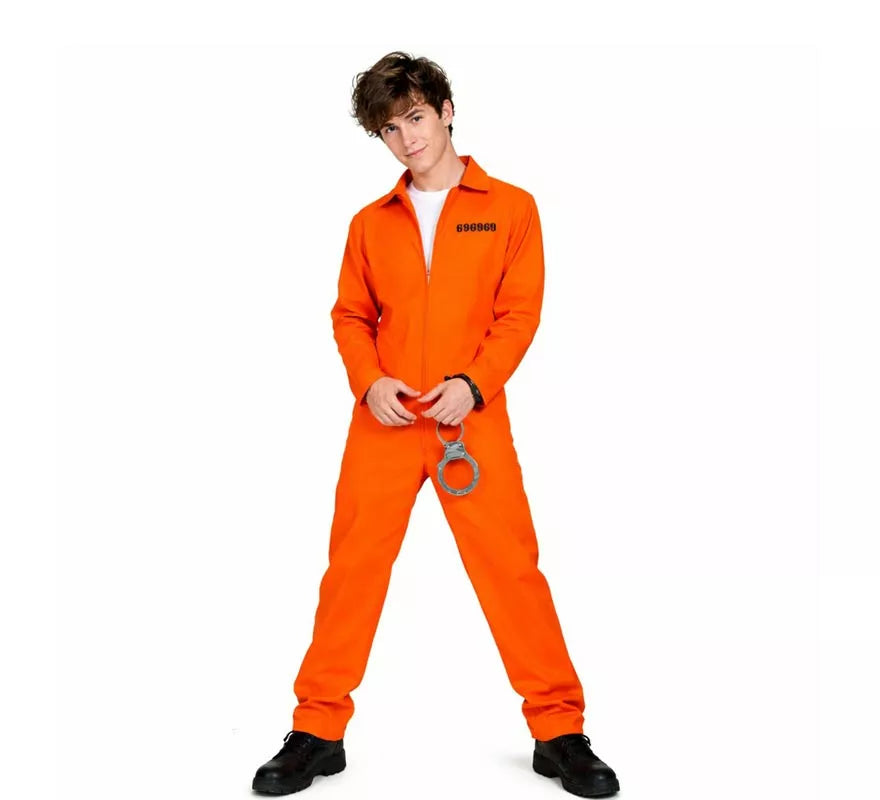 Translation missing: fr.Disfraz de Preso naranja para hombre
