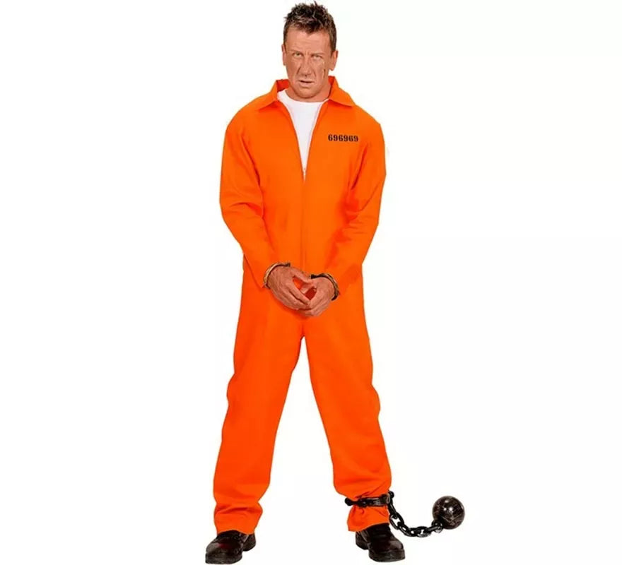 Translation missing: fr.Disfraz de Preso naranja para hombre