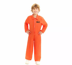 Déguisement de prisonnier orange garçon
