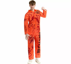 Costume de prisonnier sanglant pour homme