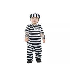 Déguisement de tatouage de prisonnier pour bébé