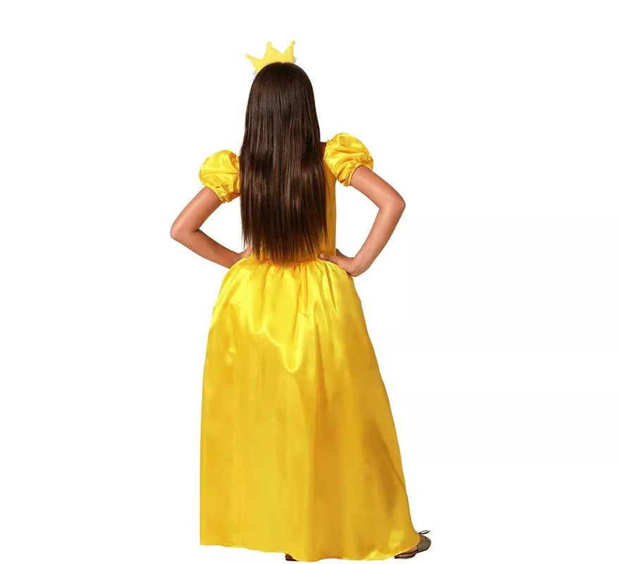 Translation missing: fr.Disfraz de Princesa amarilla para niña