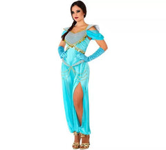 Déguisement de Princesse Arabe Bleue pour femme