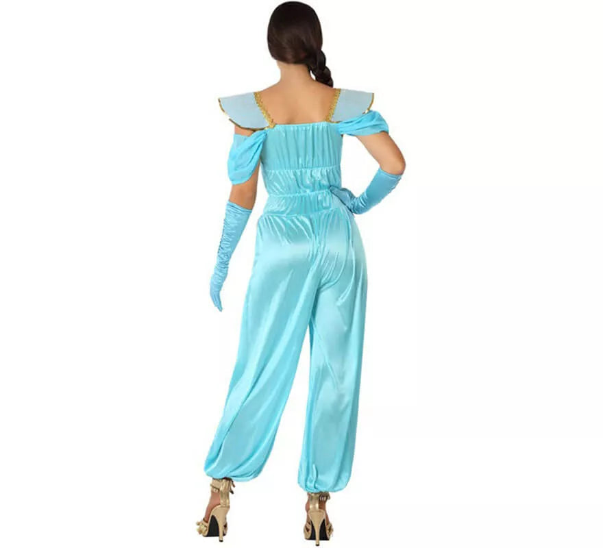 Translation missing: fr.Disfraz de Princesa Árabe Azul para mujer