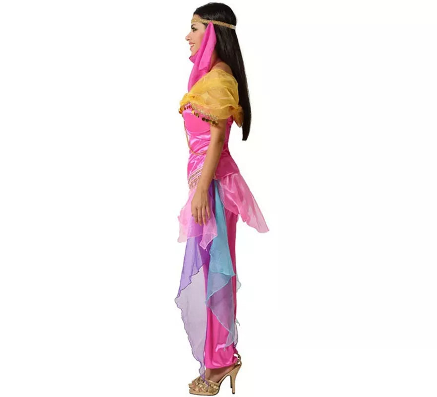 Translation missing: fr.Disfraz de Princesa Árabe Elegante Rosa, para mujer