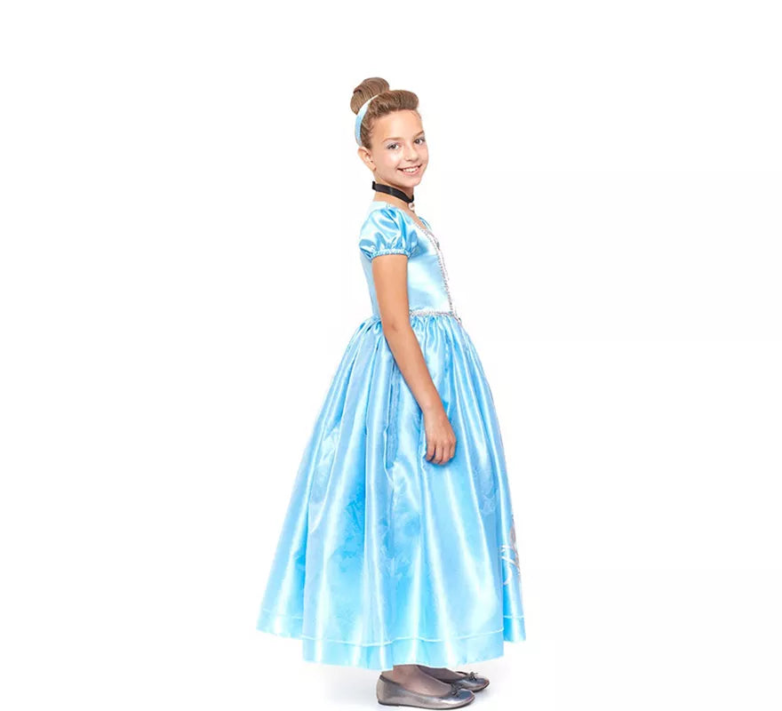 Translation missing: fr.Disfraz de Princesa Azul de Cuento de Hadas para niña