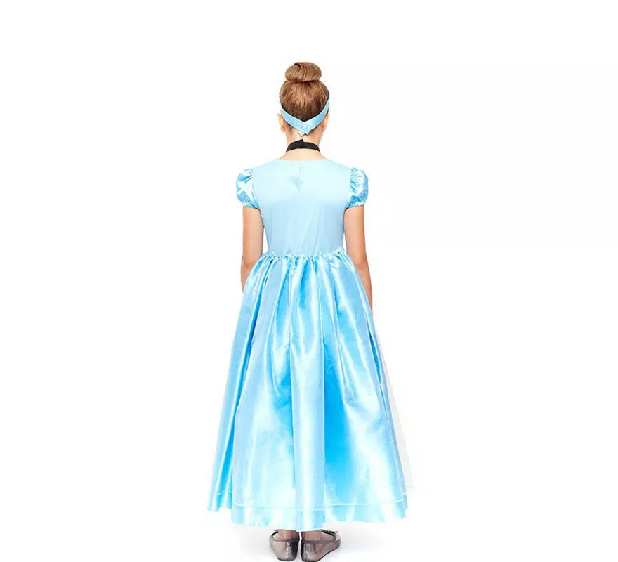 Translation missing: fr.Disfraz de Princesa Azul de Cuento de Hadas para niña