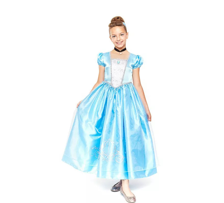 Translation missing: fr.Disfraz de Princesa Azul de Cuento de Hadas para niña