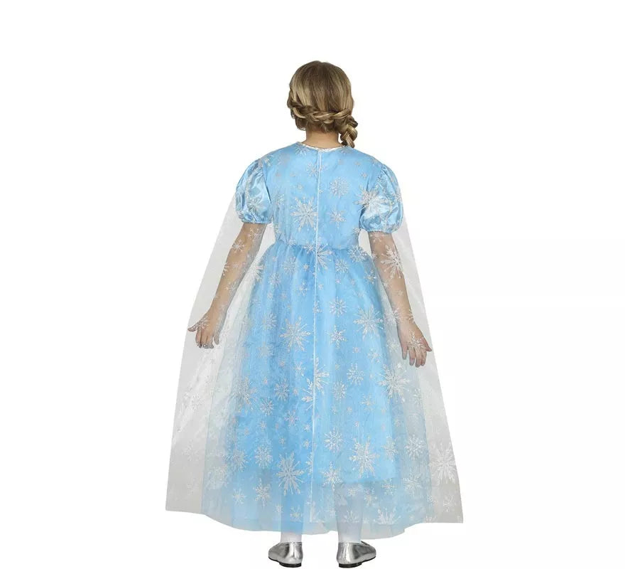 Translation missing: fr.Disfraz de Princesa Azul de Hielo para niña