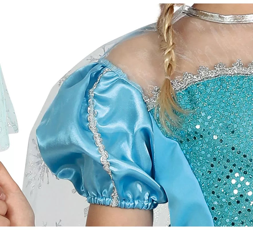 Translation missing: fr.Disfraz de Princesa Azul de Hielo para niña