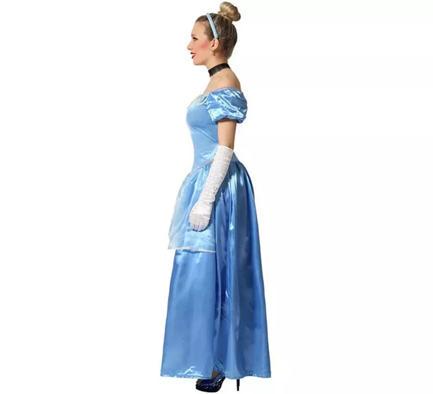 Translation missing: fr.Disfraz de Princesa azul para mujer