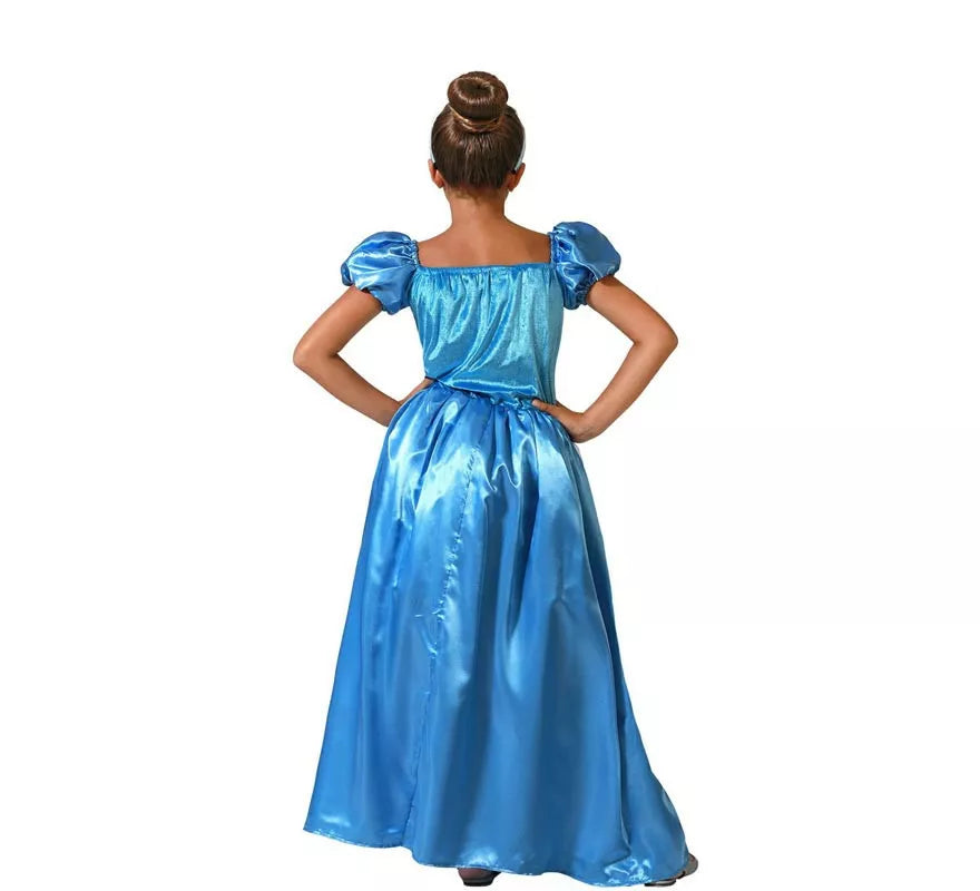Translation missing: fr.Disfraz de Princesa azul para niña