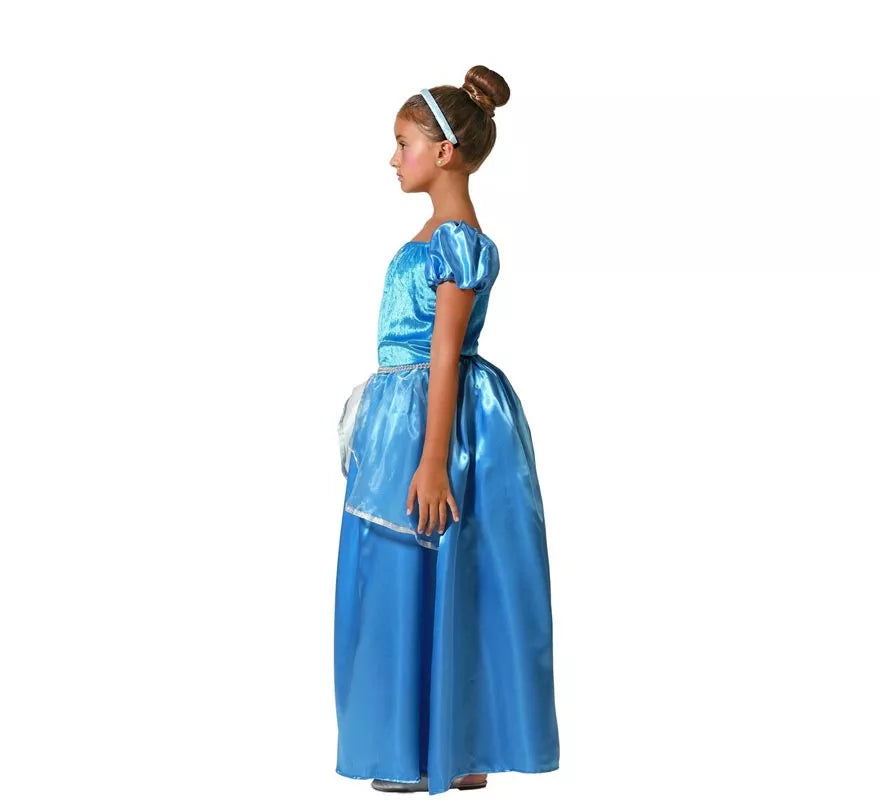 Translation missing: fr.Disfraz de Princesa azul para niña