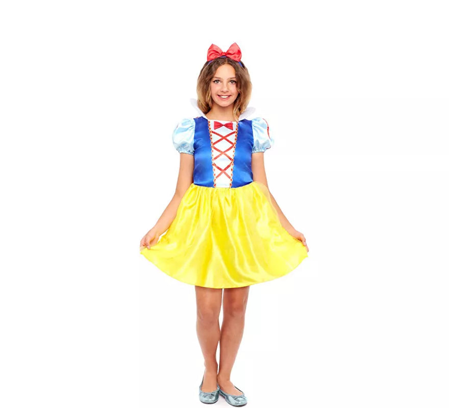 Disfraz de Princesa Blancanieves para niña
