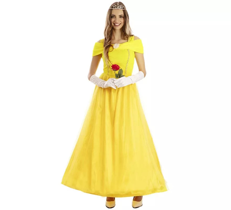 Translation missing: fr.Disfraz de Princesa de Cuento amarilla para mujer