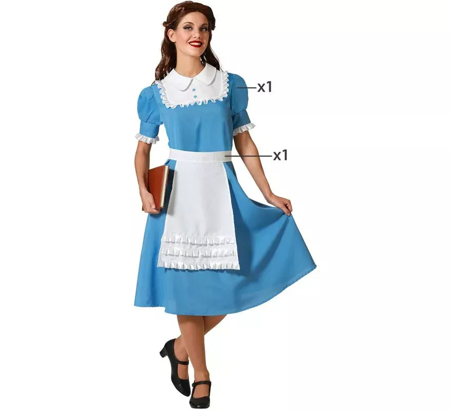 Translation missing: fr.Disfraz de Princesa de Cuento azul para mujer