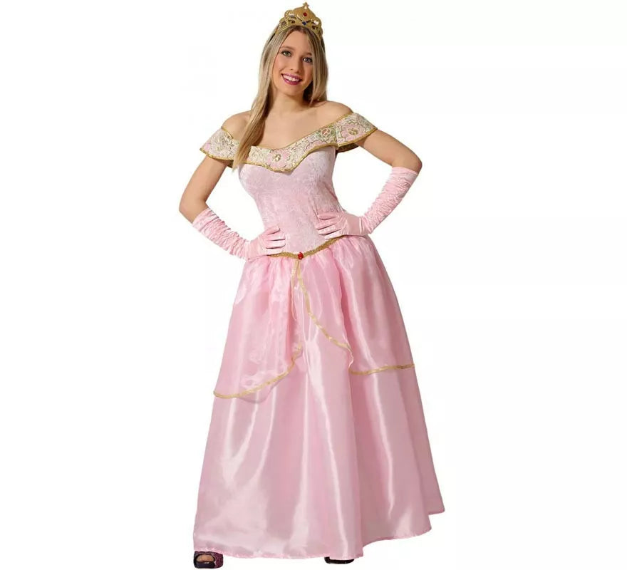 Disfraz de Princesa de Cuento Rosa para mujer