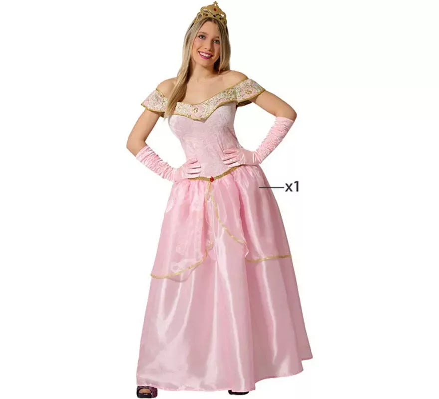 Translation missing: fr.Disfraz de Princesa de Cuento Rosa para mujer
