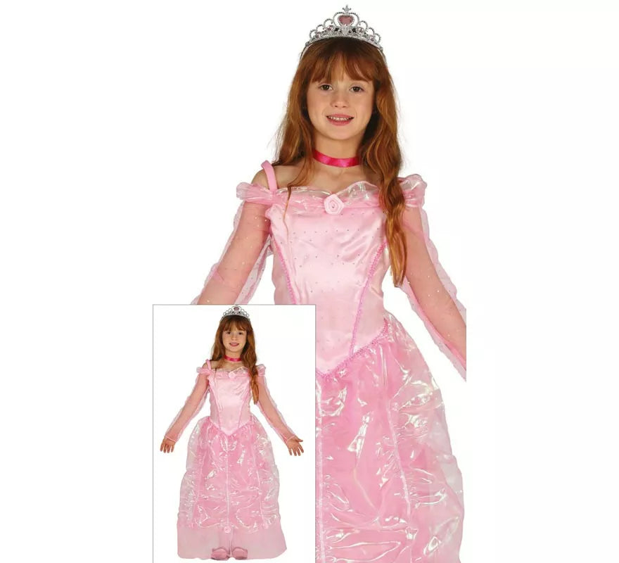Translation missing: fr.Disfraz de Princesa de Cuento Rosa para niña