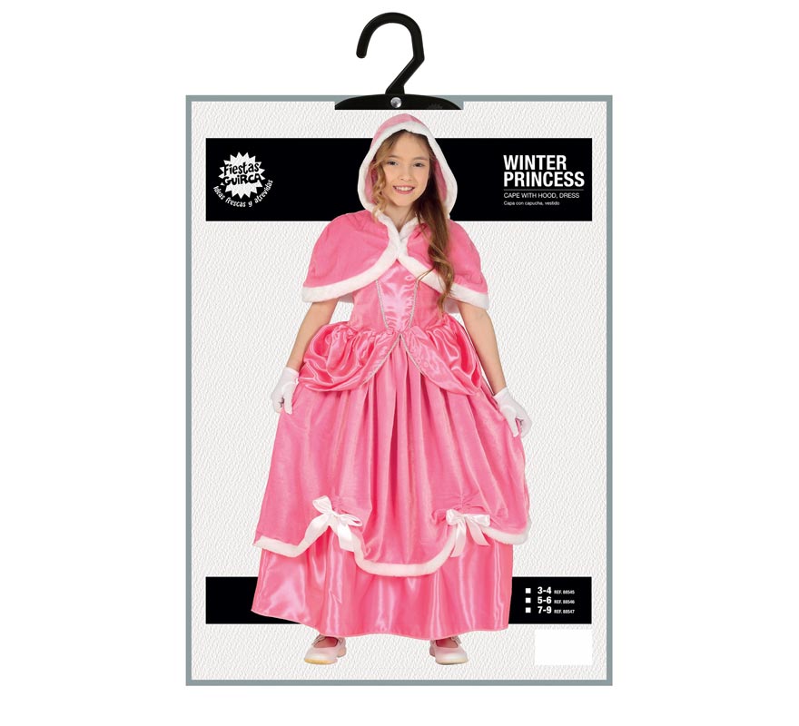 Translation missing: fr.Disfraz de Princesa de Cuento Rosa para niña
