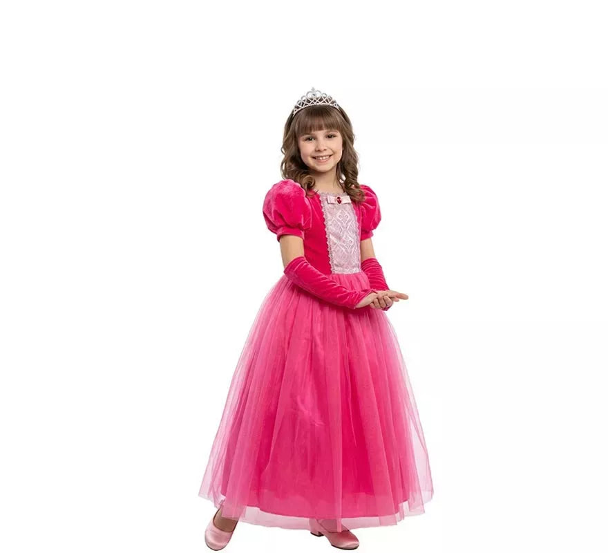 Translation missing: es.Disfraz de Princesa de Cuento rosa para niña