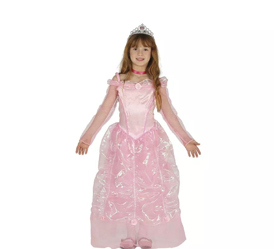 Disfraz de Princesa de Cuento Rosa para niña