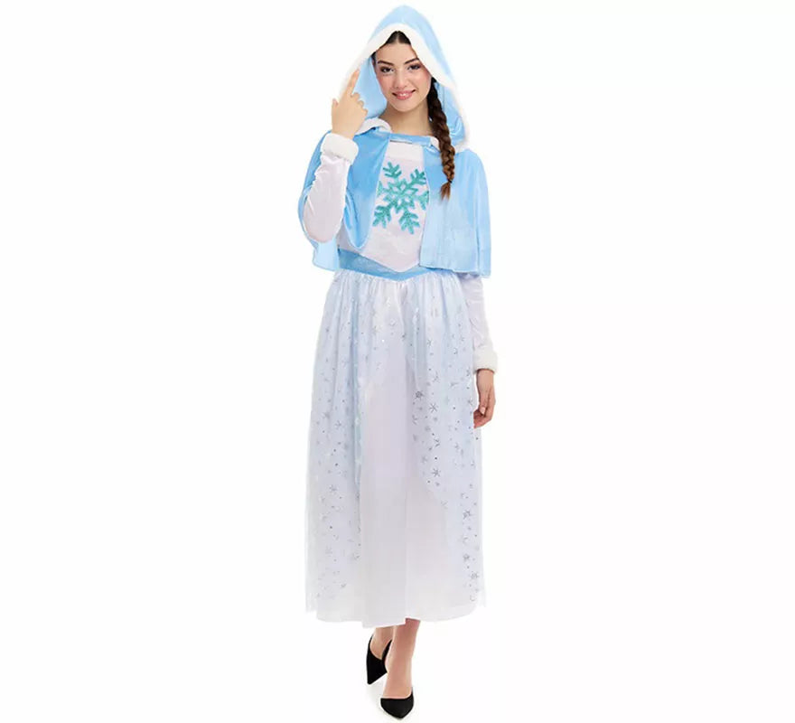 Disfraz de Princesa de Nieve para mujer