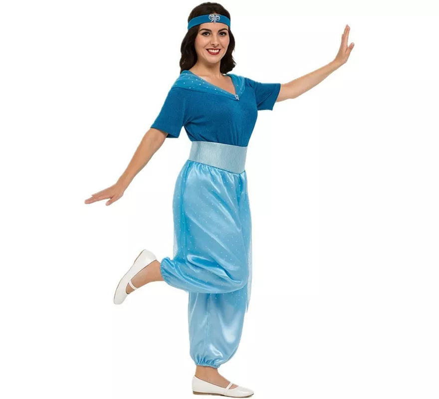 Translation missing: fr.Disfraz de Princesa del Desierto Azul para mujer