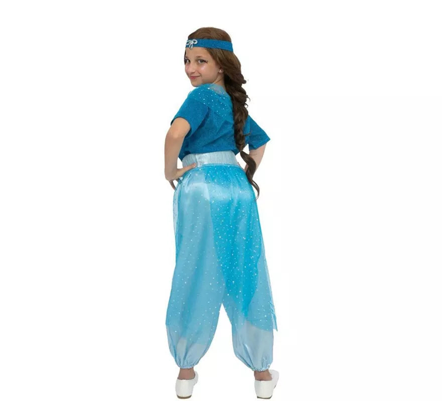 Translation missing: fr.Disfraz de Princesa del Desierto Azul para niña