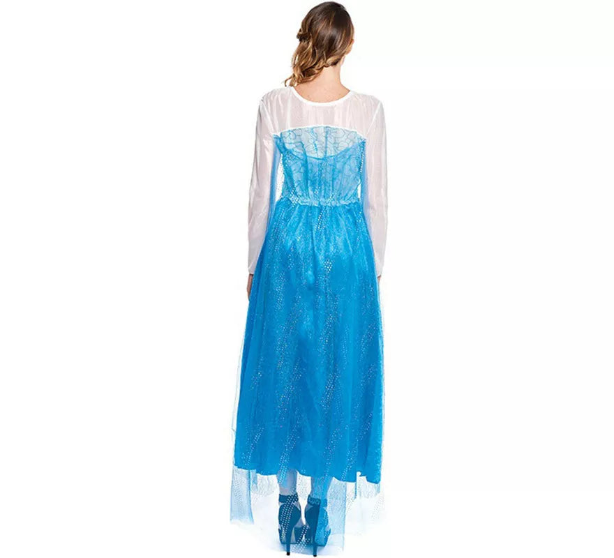 Translation missing: fr.Disfraz de Princesa del Hielo Azul para mujer