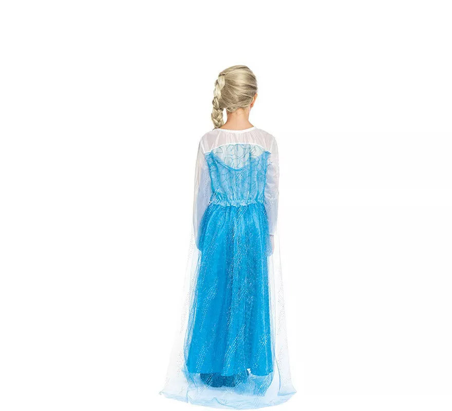 Translation missing: fr.Disfraz de Princesa del Hielo Azul para niña