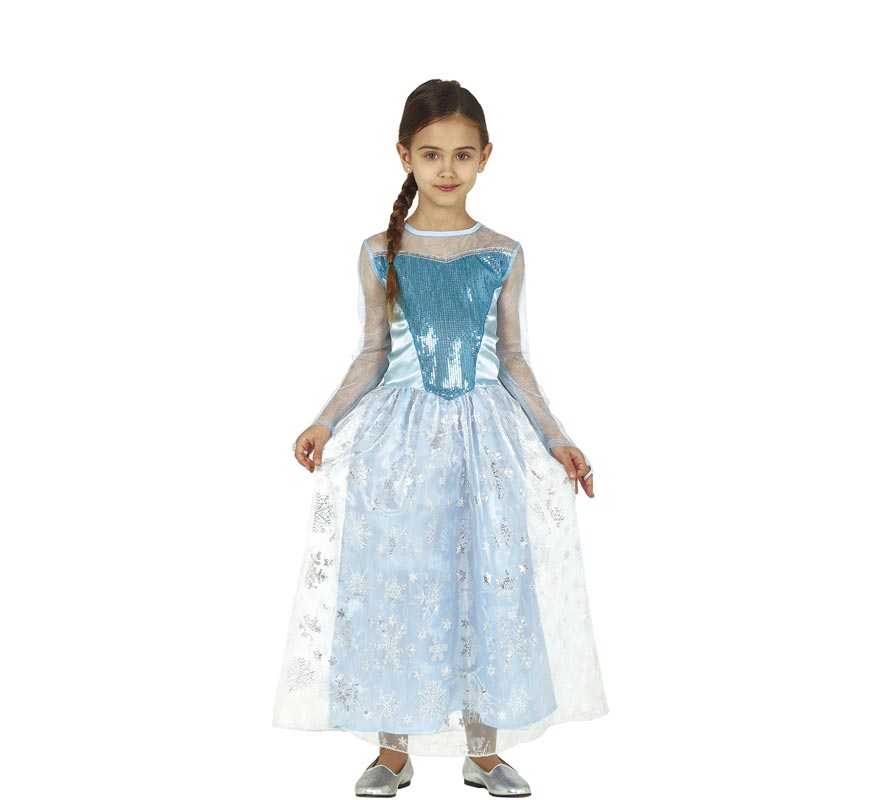 Translation missing: fr.Disfraz de Princesa del Hielo para niña