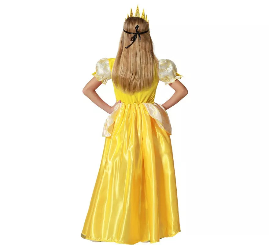 Translation missing: fr.Disfraz de Princesa dorada de Cuento para niña