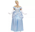 Disfraz de Princesa Encantadora Azul Claro para mujer