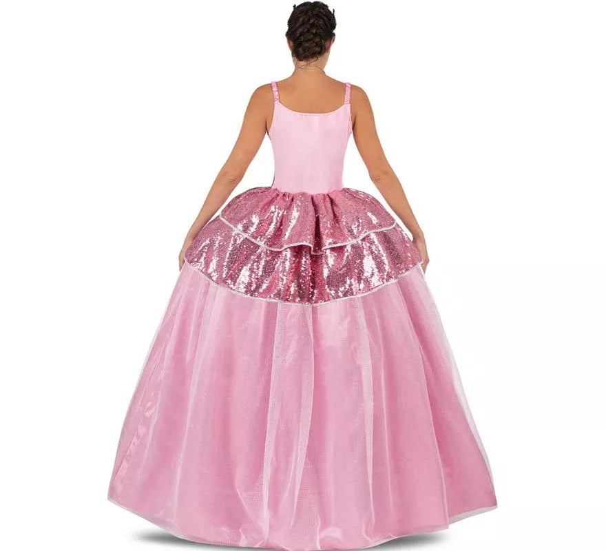 Translation missing: fr.Disfraz de Princesa encantadora rosa con enagua para mujer