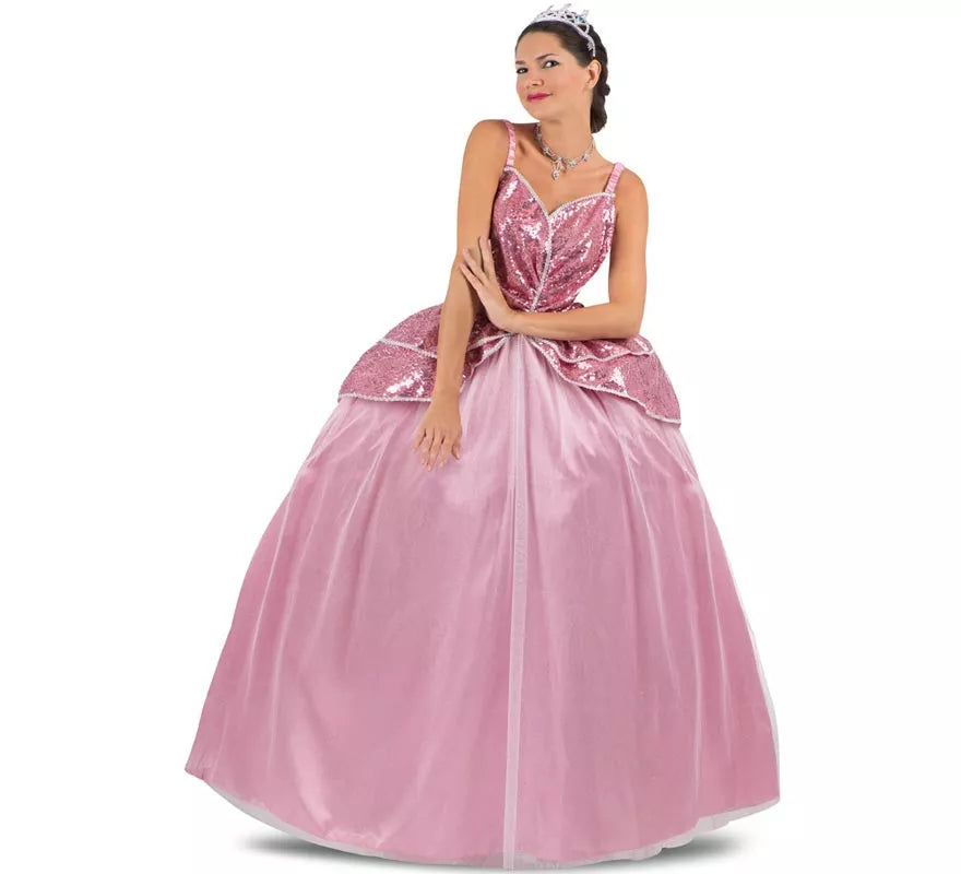 Translation missing: fr.Disfraz de Princesa encantadora rosa con enagua para mujer