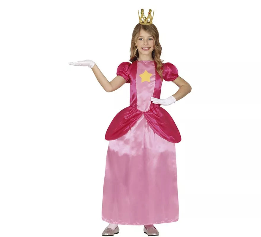 Translation missing: fr.Disfraz de Princesa Estrella de videojuego para niña