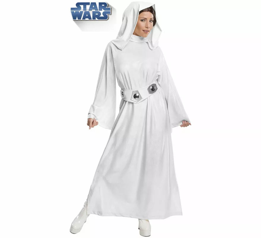 Translation missing: fr.Disfraz de Princesa Leia Deluxe para mujer