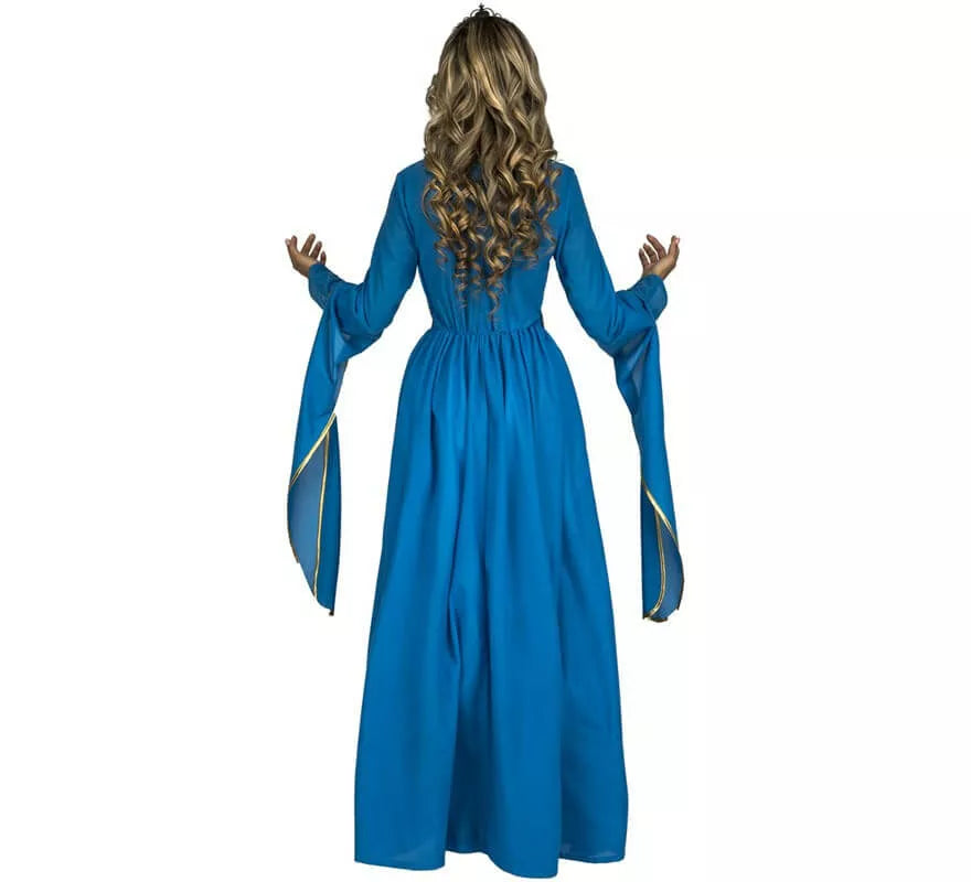Translation missing: fr.Disfraz de Princesa Medieval Azul para mujer